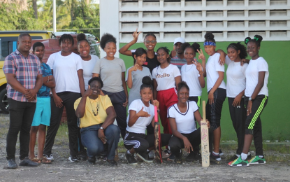 Covent Garden Secondary are East Bank Demerara Janet Jagan Memorial girls Windball Cricket champs