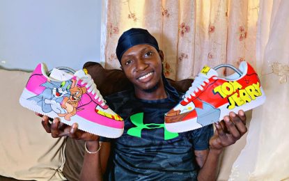 ‘Street King Designz’ …taking customised sneakers to another level