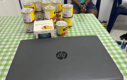 Man caught while trying to sell stolen laptop