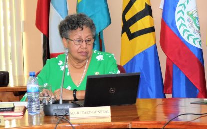 Coordinated CARICOM a pre-requisite ahead of upcoming multilateral meetings — CARICOM SG Dr. Barnett