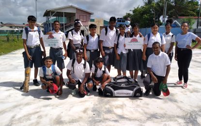 Schools receive cricket gear as developmental programme expands
