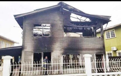 Woman still reeling from fiery destruction of West Ruimveldt home