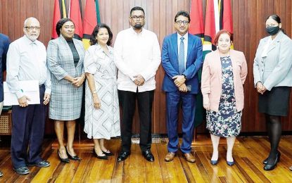 President Ali swears in Police Service, Integrity Commission members