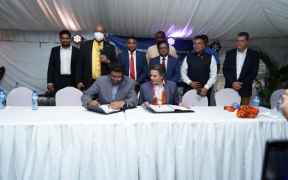 Govt. inks US$192M Linden to Mabura road project with Brazilian company