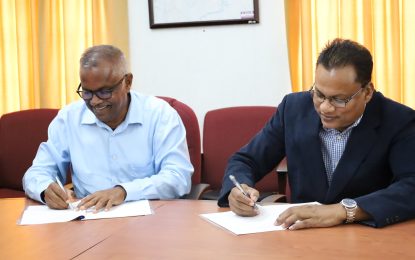Pact signed for Guyanese women, youths to get training in agriculture