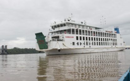 M.V. Kanawan will be out of service for 5 weeks from June 1