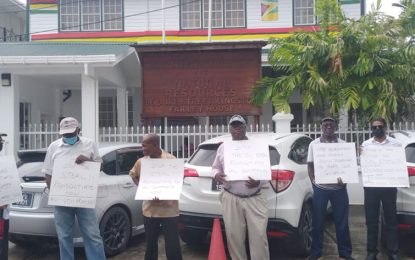 Article 13 mounts protest calling for renegotiation of oil contract