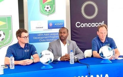 GFF, UEFA assist and CONCACAF deliver Club Development Workshop