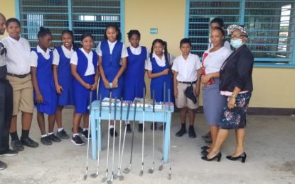 Bartica Schools, the latest additions to Golf Programme