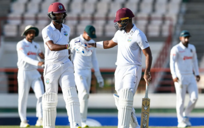 Mayers unbeaten 126 boosts WI’s lead