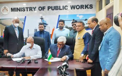 US$3.2M contract given to Indian firm to supervise Ogle to Eccles road project