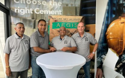 GGA partners with CIT Holdings USA/Aegis Cement Guyana