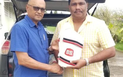 ECB benefits from Project “Cricket Gear for young and promising cricketers in Guyana”.