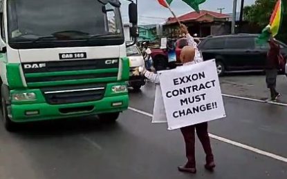 ‘Give us more or get out’ – protestors to oil companies