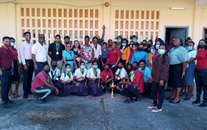 Port Mourant collects prizes from Janet Jagan Memorial Windball Cricket tourney