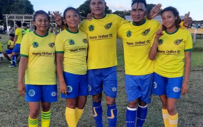 Paiwomak and FC Basin male teams qualify for quarterfinals of the North Rupununi Leg 