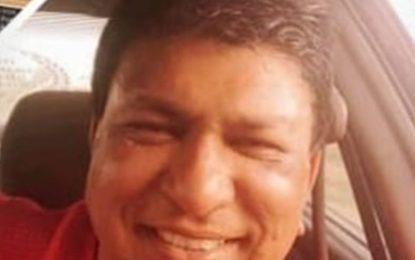 Radio/TV personality Frederick Rampersaud observes another milestone