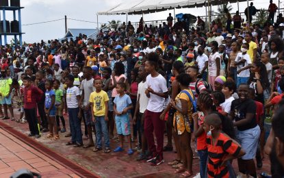 MCYS/NSC swim camp commences