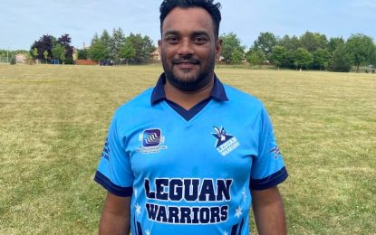 Canada-based Guyanese Balram hits another ton (102) in Canada