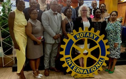 British High Commissioner named Honourary Rotarian