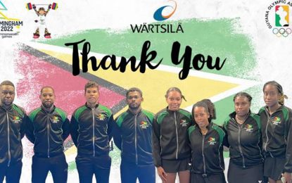 Guyana Table Tennis Association says thanks