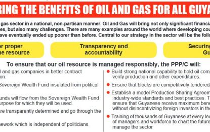 PPP Gov’t. now ExxonMobil’s biggest cheerleader, defender of lopsided contract