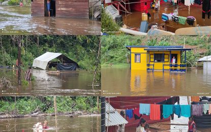 45 families displaced as Kaikan hit by massive floods