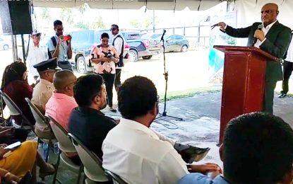 Oil money each year only enough for two projects – Jagdeo tells Berbicians