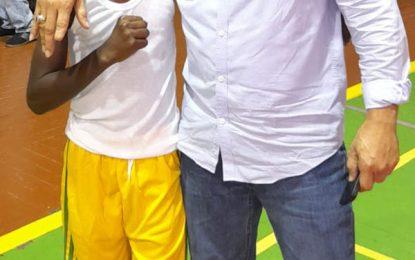 Junior boxer Keyon Britton gets noticed for his impressive performance