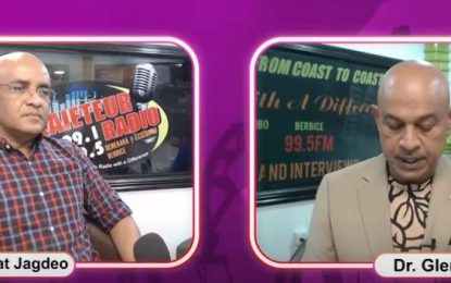 Oil activist group calls out VP Jagdeo for failure to address tax, expense issues during radio programme