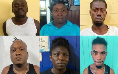 Six charged for $13.4M heist at GTT’s Giftland store