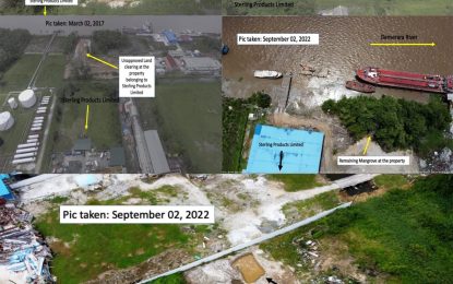 Sterling Products Ltd seeking EPA’s help against Pritipaul Singh for trespassing Providence waterfront property