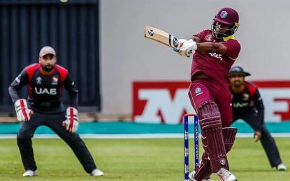 West Indies set to play UAE on October 10