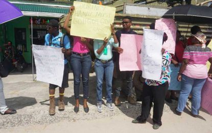 LUSCSL employees continue protest against installed IMC