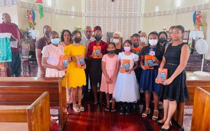 Youths benefit from close to $700,000 worth of cycles, school bags and tablets