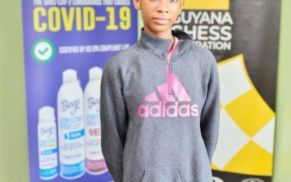 Callender wins U1400 category in Barbados Women’s Tournament