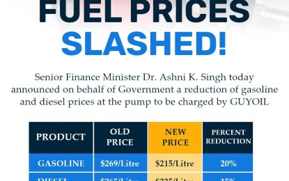 ‘Reduction in fuel prices not trickling down’