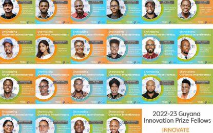22 local startup founders shortlisted for the Guyana Innovation Prize programme