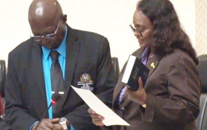 Beverly Alert takes Trotman’s place in National Assembly