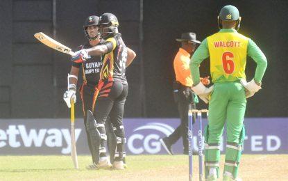 Bramble’s 60 gives Guyana 69-run win to move to top of Zone A