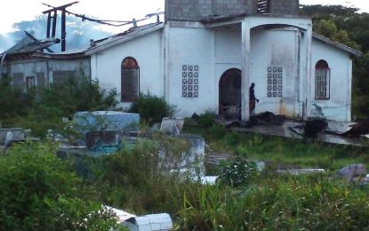 Fire destroys century-old Anglican Church in Berbice