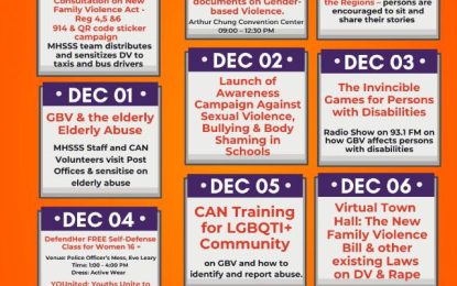 Govt. rolls out plans to help fight Gender-Based Violence