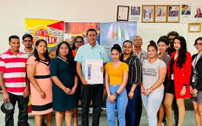 Sterling Products, Nand Persaud & Co. join GNBS Made in Guyana programme