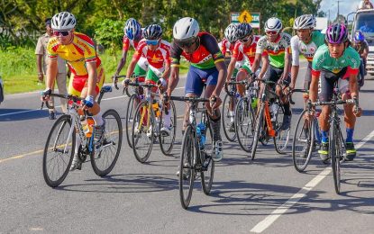 Sampson leads Guyana clean sweep of IGG Cycle Road Race