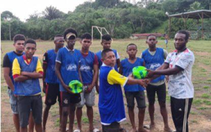 Sebai FC, Matthews Ridge FC & Oronoque FC receive football gear from BWFA