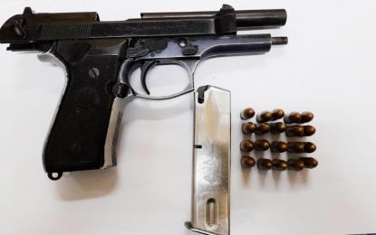 Cops find gun, ammo in toy car