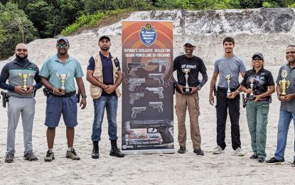McKinnon, Latchana and Qualander emerge victorious after weekend’s G.S.S.F’s Practical Shoot