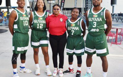 Team Guyana optimistic of success at FIBA 3×3 AmeriCup as tournament bounces off today in Miami