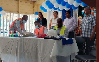 $172M contract signed for new teaching block at East Ruimveldt Secondary