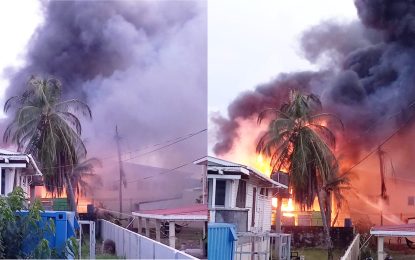 Fire destroys ECD hardware bond